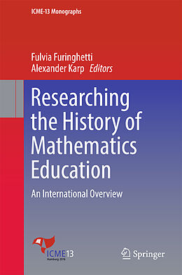 Fester Einband Researching the History of Mathematics Education von 