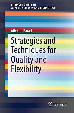 Kartonierter Einband Strategies and Techniques for Quality and Flexibility von Miryam Barad