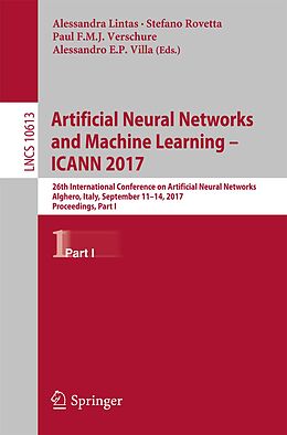 eBook (pdf) Artificial Neural Networks and Machine Learning - ICANN 2017 de 