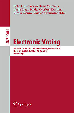 eBook (pdf) Electronic Voting de 