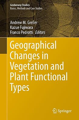 eBook (pdf) Geographical Changes in Vegetation and Plant Functional Types de 