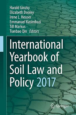 eBook (pdf) International Yearbook of Soil Law and Policy 2017 de 
