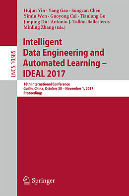 Kartonierter Einband Intelligent Data Engineering and Automated Learning   IDEAL 2017 von 