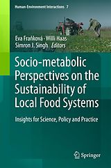 eBook (pdf) Socio-Metabolic Perspectives on the Sustainability of Local Food Systems de 