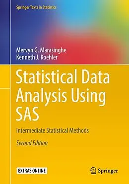 E-Book (pdf) Statistical Data Analysis Using SAS von Mervyn G. Marasinghe, Kenneth J. Koehler