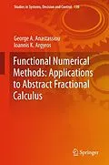E-Book (pdf) Functional Numerical Methods: Applications to Abstract Fractional Calculus von George A. Anastassiou, Ioannis K. Argyros