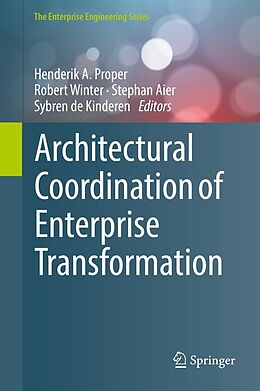 E-Book (pdf) Architectural Coordination of Enterprise Transformation von 