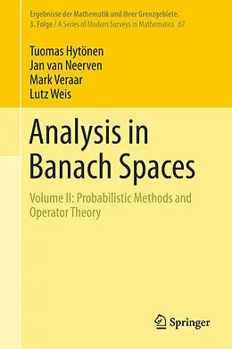 E-Book (pdf) Analysis in Banach Spaces von Tuomas Hytönen, Jan Van Neerven, Mark Veraar