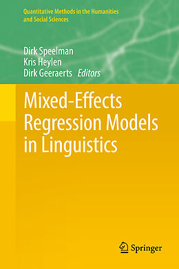 eBook (pdf) Mixed-Effects Regression Models in Linguistics de 