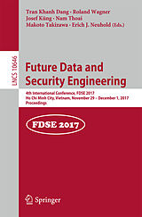 Kartonierter Einband Future Data and Security Engineering von 