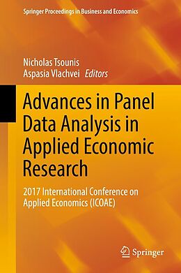 eBook (pdf) Advances in Panel Data Analysis in Applied Economic Research de 