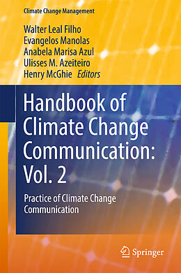 Livre Relié Handbook of Climate Change Communication: Vol. 2 de 