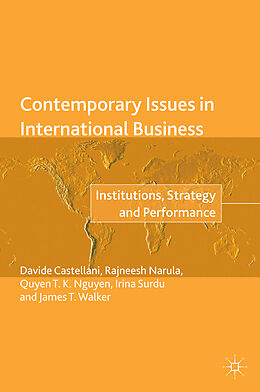 Livre Relié Contemporary Issues in International Business de 