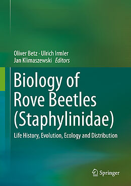 Livre Relié Biology of Rove Beetles (Staphylinidae) de 