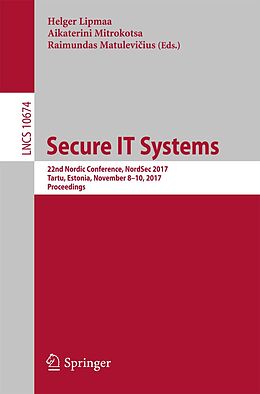 E-Book (pdf) Secure IT Systems von 