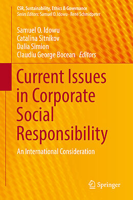 Fester Einband Current Issues in Corporate Social Responsibility von 