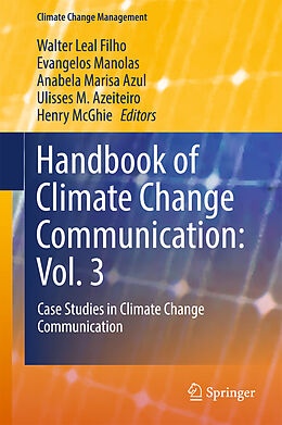 Livre Relié Handbook of Climate Change Communication: Vol. 3 de 