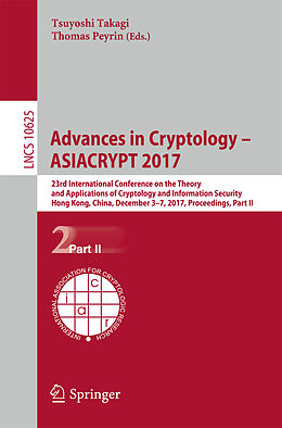 eBook (pdf) Advances in Cryptology - ASIACRYPT 2017 de 