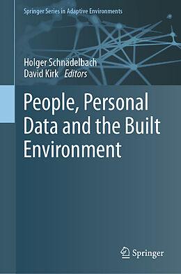 Fester Einband People, Personal Data and the Built Environment von 
