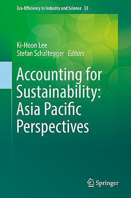 eBook (pdf) Accounting for Sustainability: Asia Pacific Perspectives de 