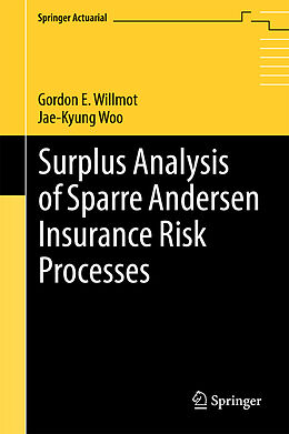 Fester Einband Surplus Analysis of Sparre Andersen Insurance Risk Processes von Jae-Kyung Woo, Gordon E. Willmot