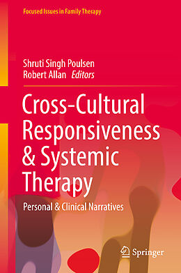 Livre Relié Cross-Cultural Responsiveness & Systemic Therapy de 