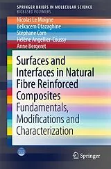 Kartonierter Einband Surfaces and Interfaces in Natural Fibre Reinforced Composites von Nicolas Le Moigne, Belkacem Otazaghine, Stéphane Corn