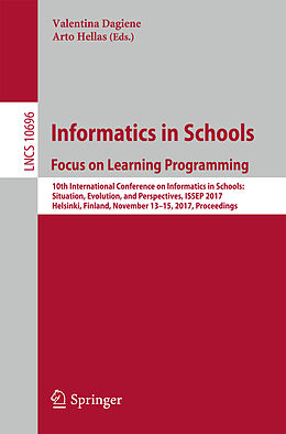 Kartonierter Einband Informatics in Schools: Focus on Learning Programming von 