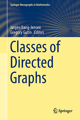 Livre Relié Classes of Directed Graphs de 