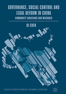 Livre Relié Governance, Social Control and Legal Reform in China de Qi Chen