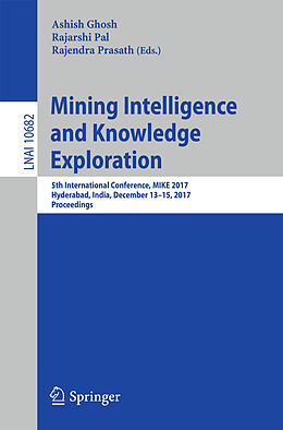E-Book (pdf) Mining Intelligence and Knowledge Exploration von 