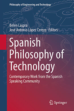 Livre Relié Spanish Philosophy of Technology de 