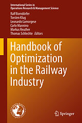 eBook (pdf) Handbook of Optimization in the Railway Industry de 