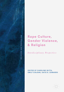 Livre Relié Rape Culture, Gender Violence, and Religion de 