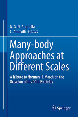 Livre Relié Many-body Approaches at Different Scales de 