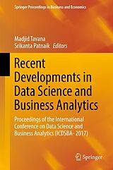 eBook (pdf) Recent Developments in Data Science and Business Analytics de 