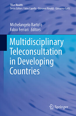 Couverture cartonnée Multidisciplinary Teleconsultation in Developing Countries de 