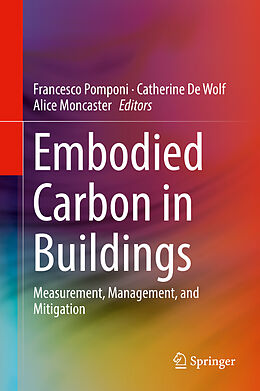 Livre Relié Embodied Carbon in Buildings de 