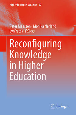 Fester Einband Reconfiguring Knowledge in Higher Education von 