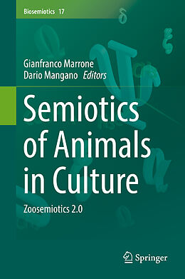 Fester Einband Semiotics of Animals in Culture von 