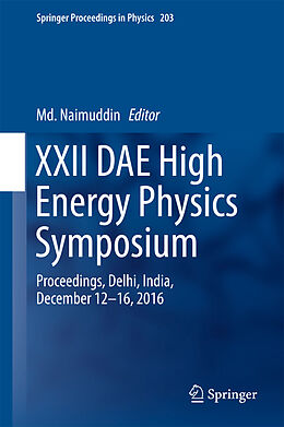 Fester Einband XXII DAE High Energy Physics Symposium von 