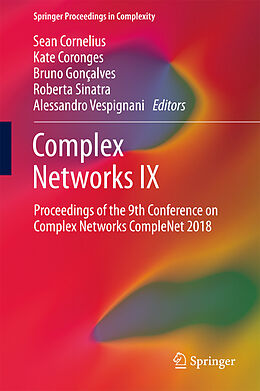 E-Book (pdf) Complex Networks IX von 