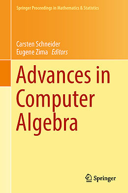 Fester Einband Advances in Computer Algebra von 