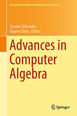 E-Book (pdf) Advances in Computer Algebra von 