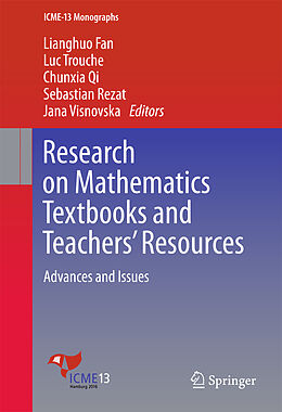 Fester Einband Research on Mathematics Textbooks and Teachers  Resources von 