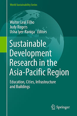 eBook (pdf) Sustainable Development Research in the Asia-Pacific Region de 