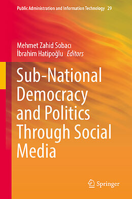 Livre Relié Sub-National Democracy and Politics Through Social Media de 