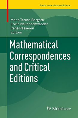 E-Book (pdf) Mathematical Correspondences and Critical Editions von 