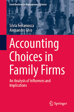 Fester Einband Accounting Choices in Family Firms von Alessandro Ghio, Silvia Ferramosca