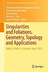 eBook (pdf) Singularities and Foliations. Geometry, Topology and Applications de 